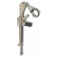 Kovová kľúčenka Zbraň M16A4 (11,5 cm)