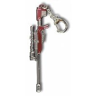 Kovová kľúčenka Zbraň RED SNIPER RIFLE (11,5 cm)