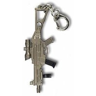 Kovová kľúčenka Zbraň UPM9 (10,5 cm)