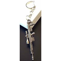 Kovová kľúčenka Zbraň 9014 (6 cm)
