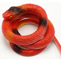 Realistický had Červený (75 cm)