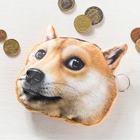 Peňaženka na mince 3D Pes (model 1)