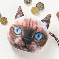 Peňaženka na mince 3D Mačka (model 1)