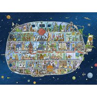 Heye Puzzle - Mattias Adolfsson: Spaceship (1500 dielikov)
