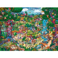 Heye Puzzle - Berman: Magical Forest (1500 dielikov)
