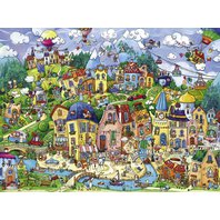 Heye Puzzle - Berman: Happytown (1500 dielikov)