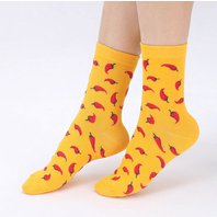 Design Socks - Dámske ponožky Papriky