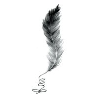 Tetovačka "Elegant Feathers"