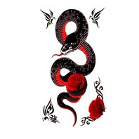 Tetovačka "Red-Bellied Snake"