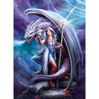 Clementoni - Anne Stokes : Dragon Mage (1000 dielikov)