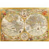 Clementoni - Antique World Map (2000 dielikov)