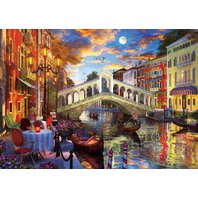 Art - Rialto Bridge, Venice (1500 dielikov)