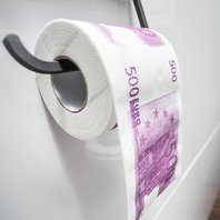 Toaletný papier - 500 EUR