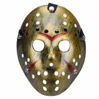 Maska Jason zlatá