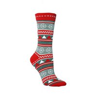 Dámske vianočné ponožky Vločky