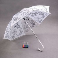 Detský dáždnik s fixkami