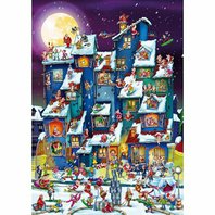 D-Toys Cartoon Collection Christmas Mess (1000 dielikov)