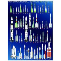 Eurographics -  International Space Rockets (1000 dielikov)