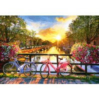 Castorland - Picturesque Amsterdam with Bicycles (1000 dielikov)