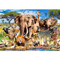 Castorland - Savanna Animals (1500 dielikov)