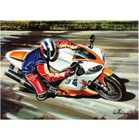 Art - Racing Motorcycle (500 dielikov)