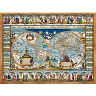 Castorland - Map of the World 1639 (2000 dielikov)